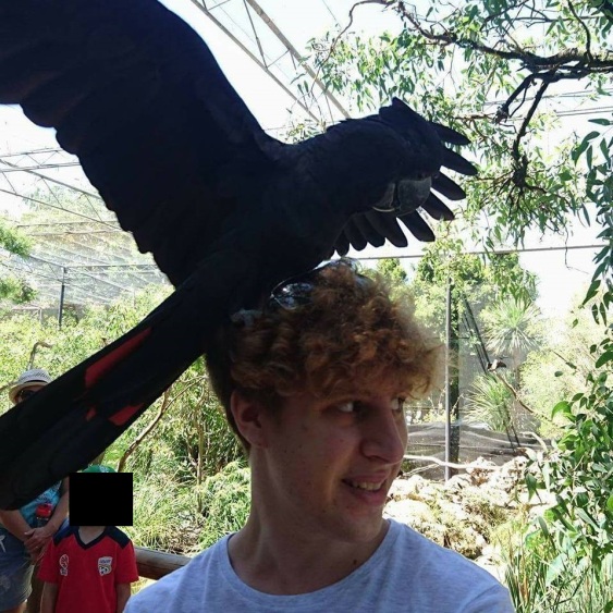 Me with cockatoo